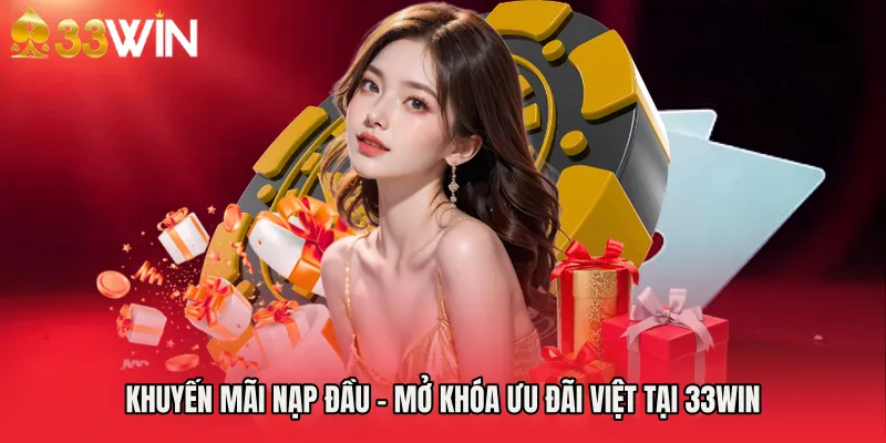 Khuyến Mãi Nạp Đầu - Mở Khóa Ưu Đãi Việt Tại 33WIN